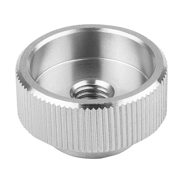 Kipp Knurled Knobs in steel or stainless steel, DIN 6303, metric K0137.1102 - main
